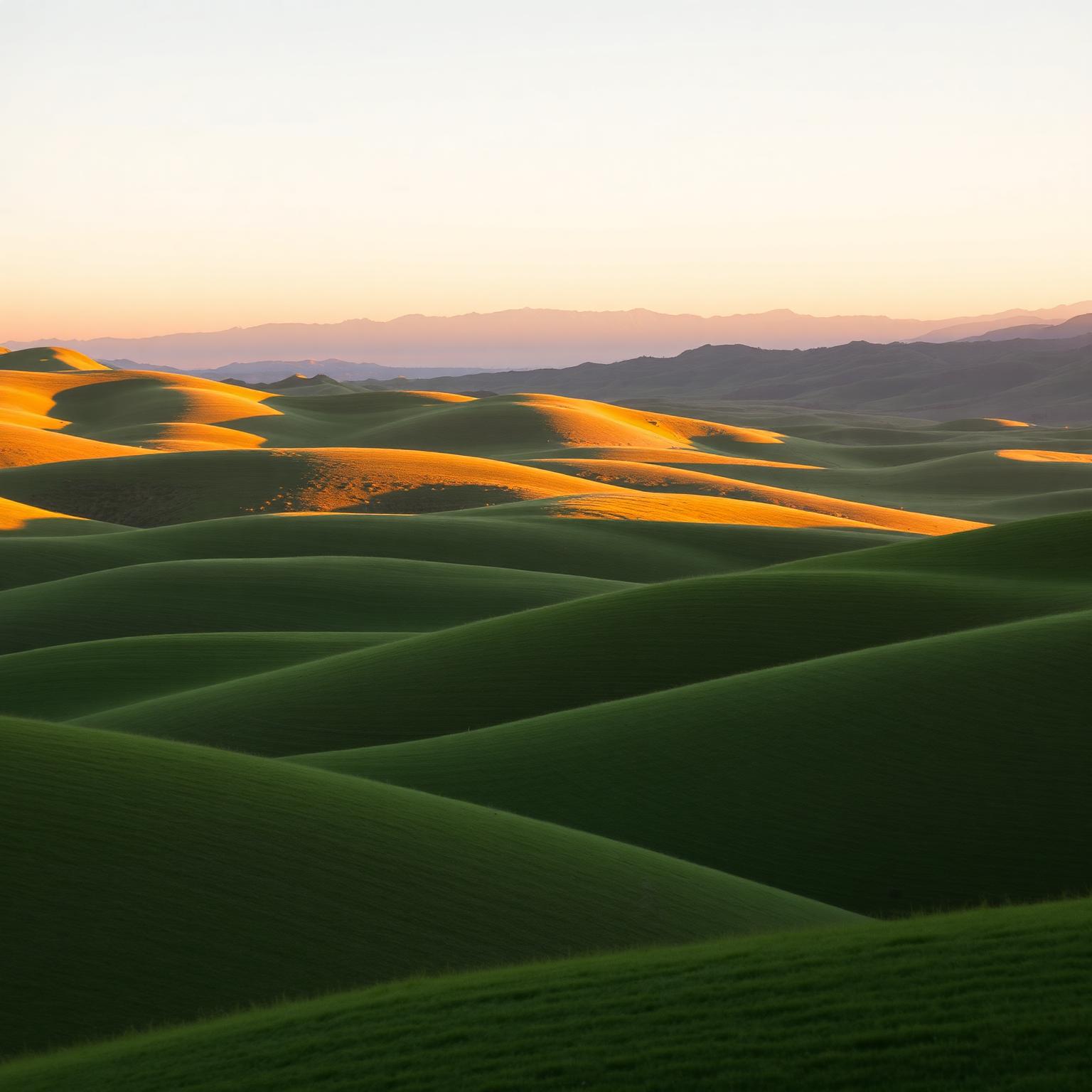 Valles de Chile al atardecer — paz y serenidad